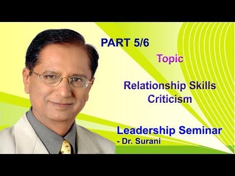 Criticism By Dr. Surani